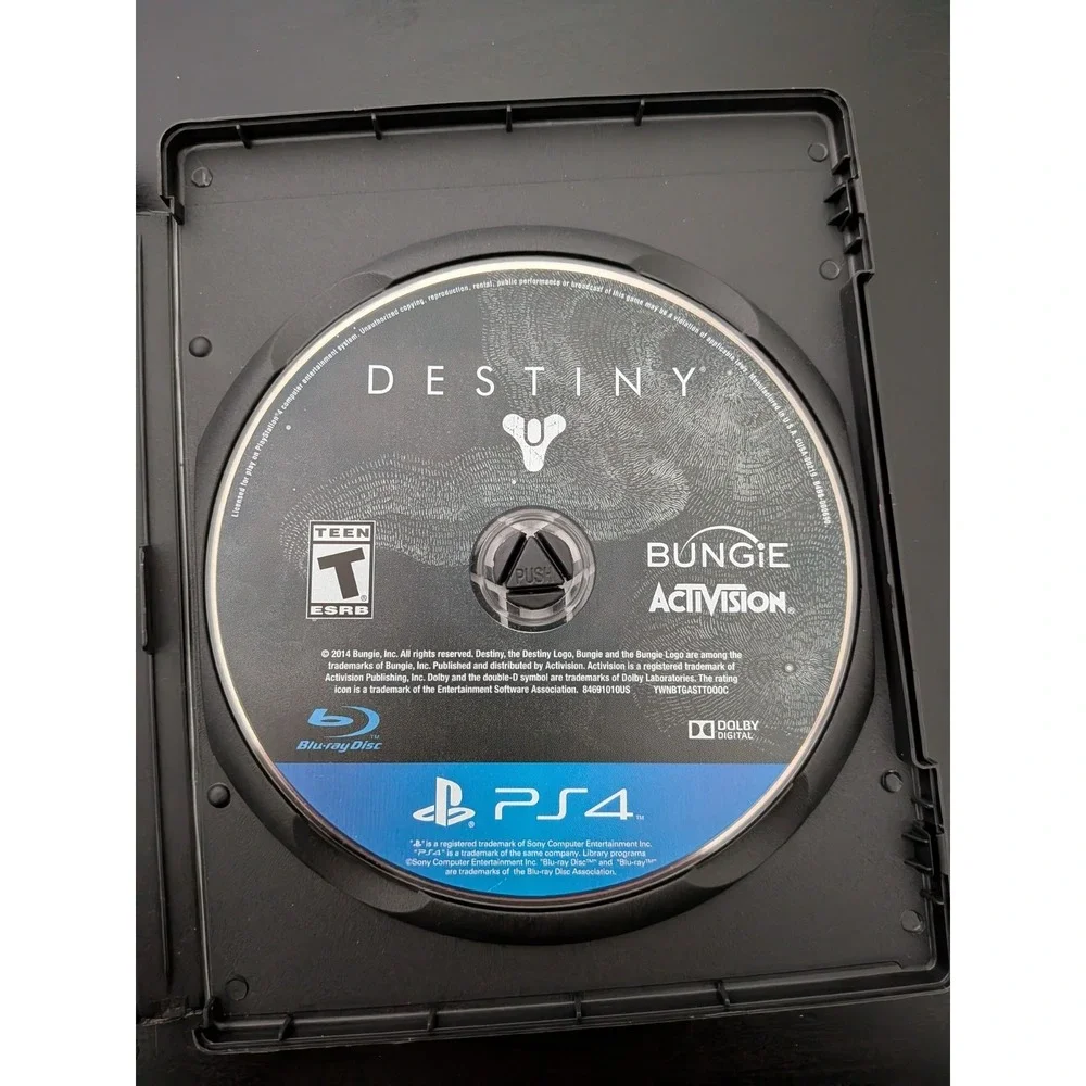 Destiny‎ (Sony PlayStation 4, 2014) PS4 Video Game Bungie Disc Only